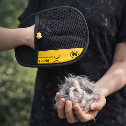 szőrmentesítő kesztyű